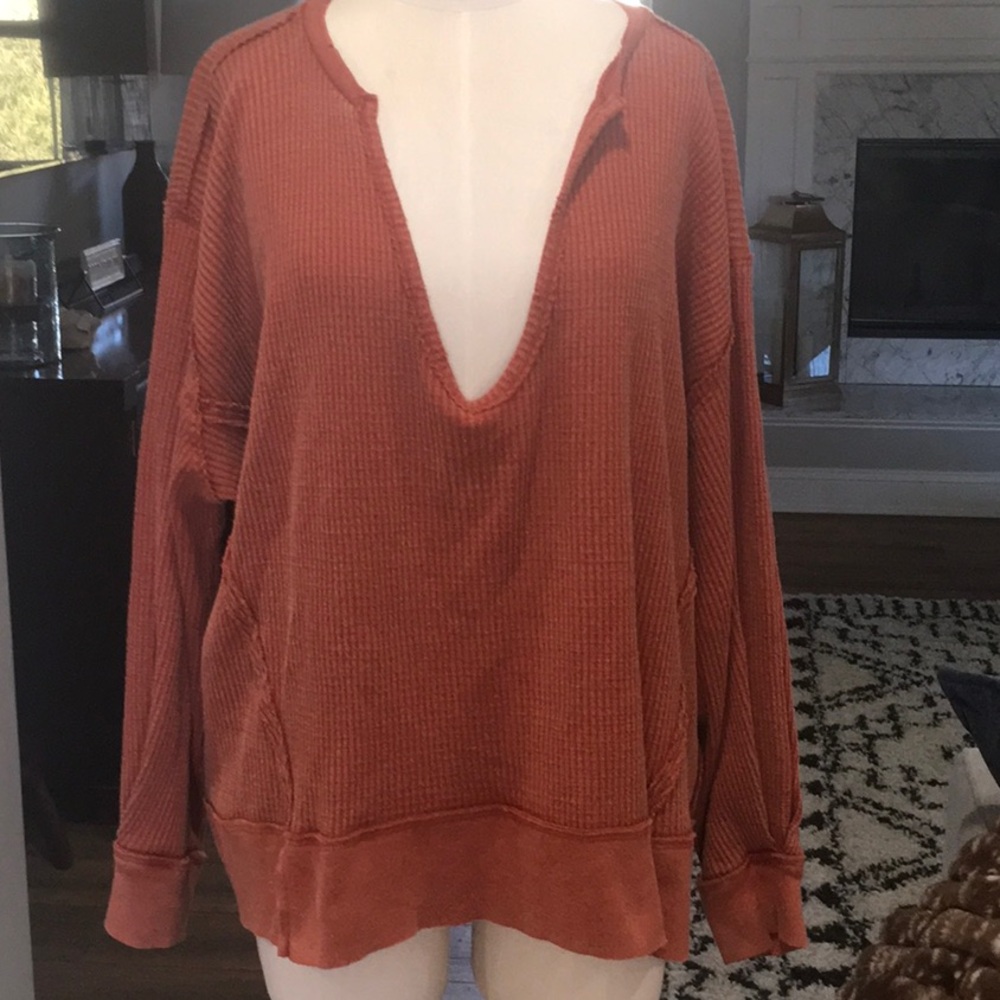 Free People Oversized Top! XS